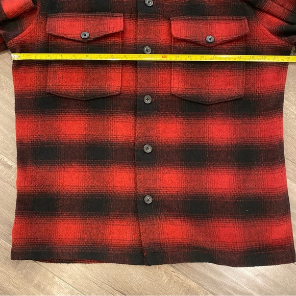 🔥 AllSaints “Bethune” Flannel Overshirt / Jacket - Small Relaxed Fit - Picture 4 of 7